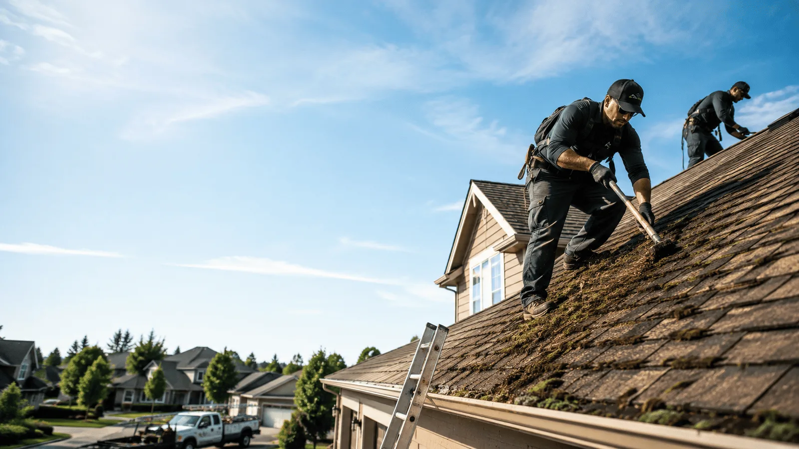 Roof Moss Removal in Wharncliffe, WV near me